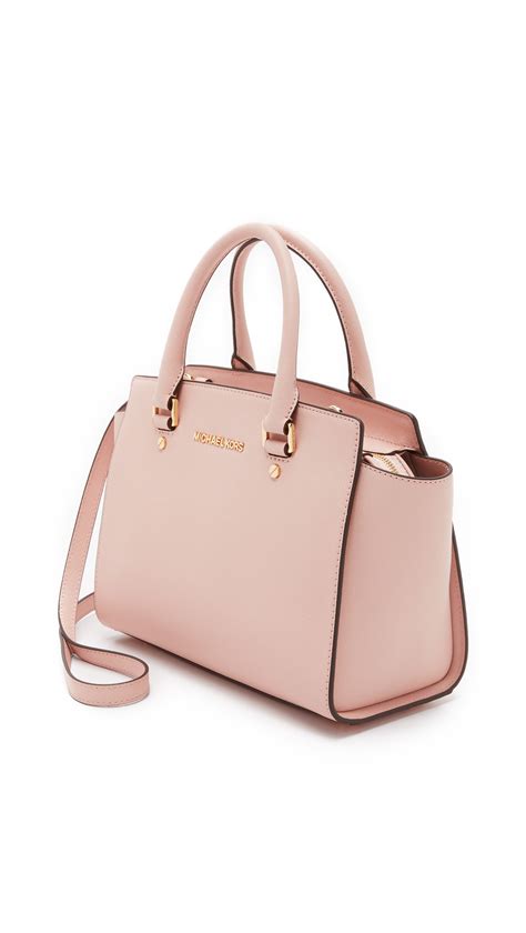 michael michael kors selma mediumsatchel admiral|MICHAEL Michael Kors Selma Medium Satchel (Pale Pink).